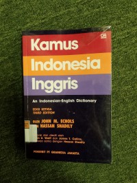 Image of Kamus Indonesia Inggris:An Indonesia-English Dictionary